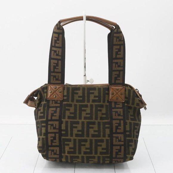 FENDI Zucca Vintage FF Logo Tote - Picture 2 of 11